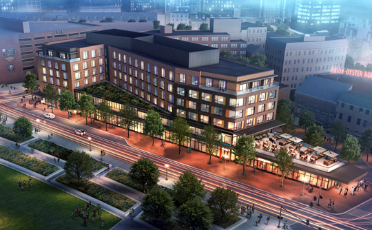 rendering of Canopy by Hilton Boston Downtown